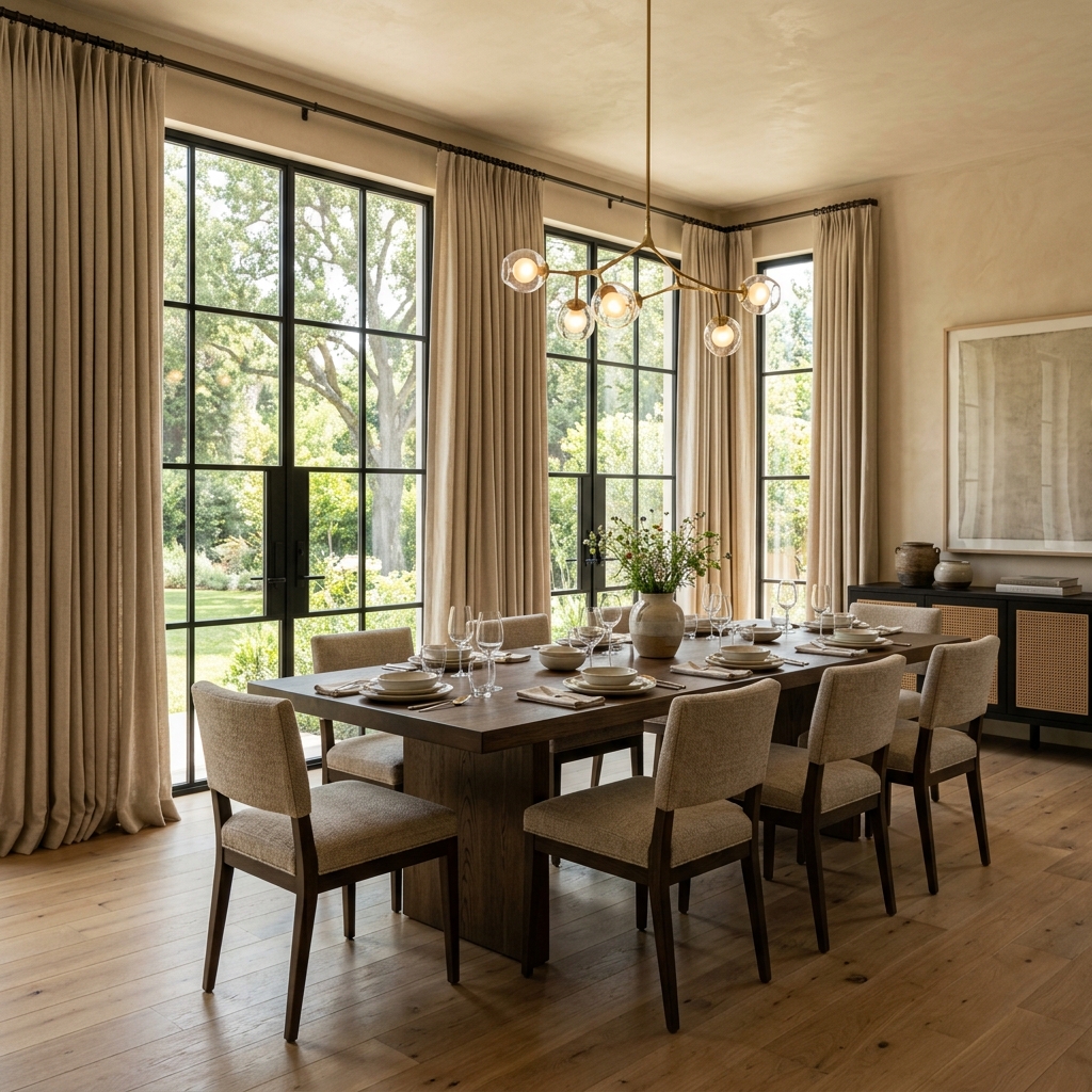 Interior decor fabric collection